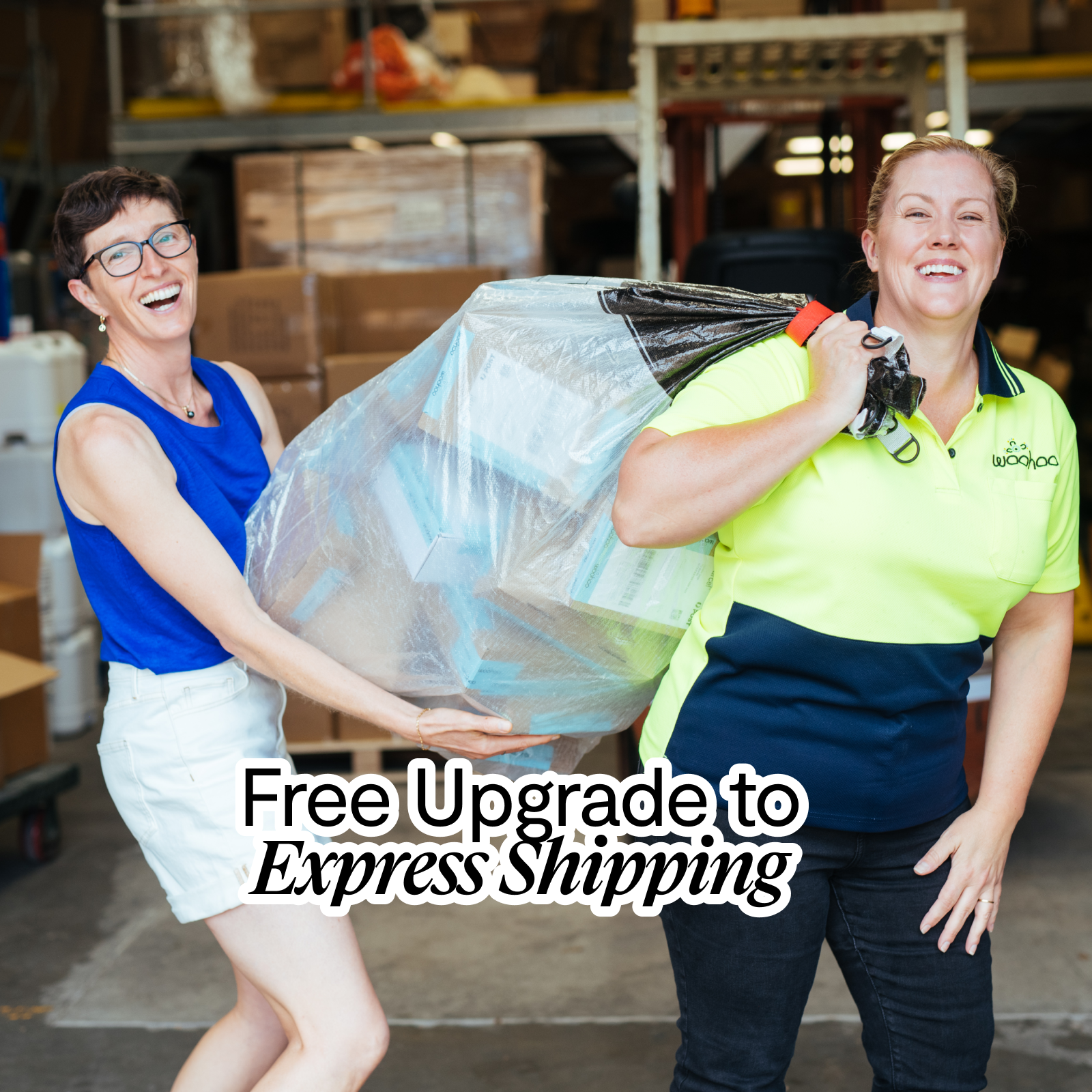 Free Upgrade to Express Shipping