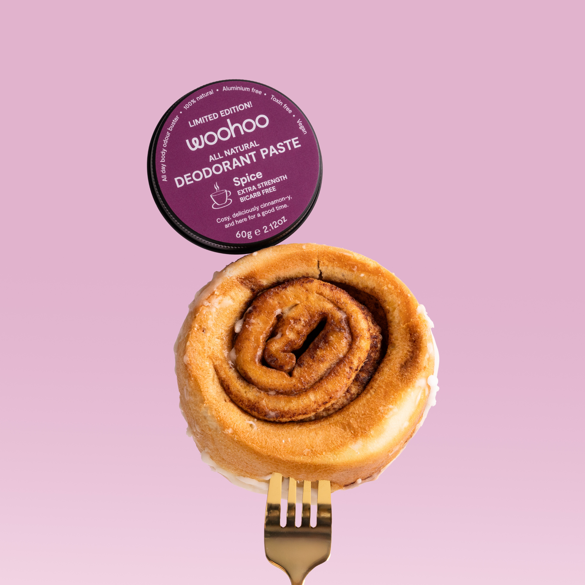 Woohoo All Natural Deodorant Paste (Spice) 60g