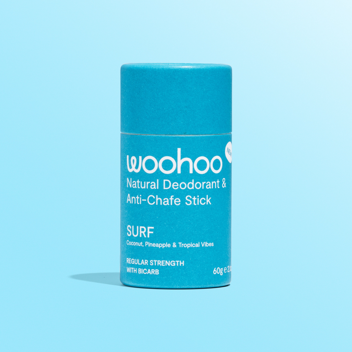 Woohoo Natural Deodorant & Anti-Chafe Stick (Surf) 60g