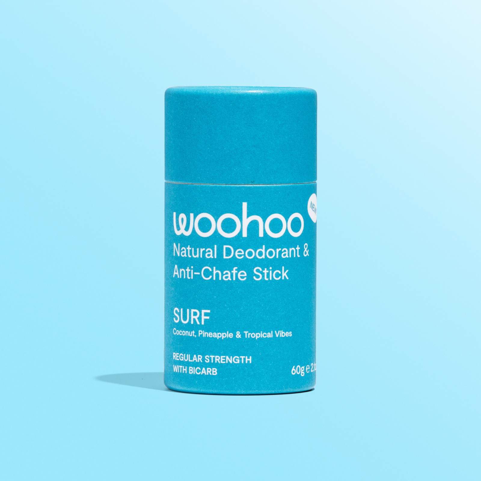 Woohoo Natural Deodorant & Anti-Chafe Stick (Surf) 60g