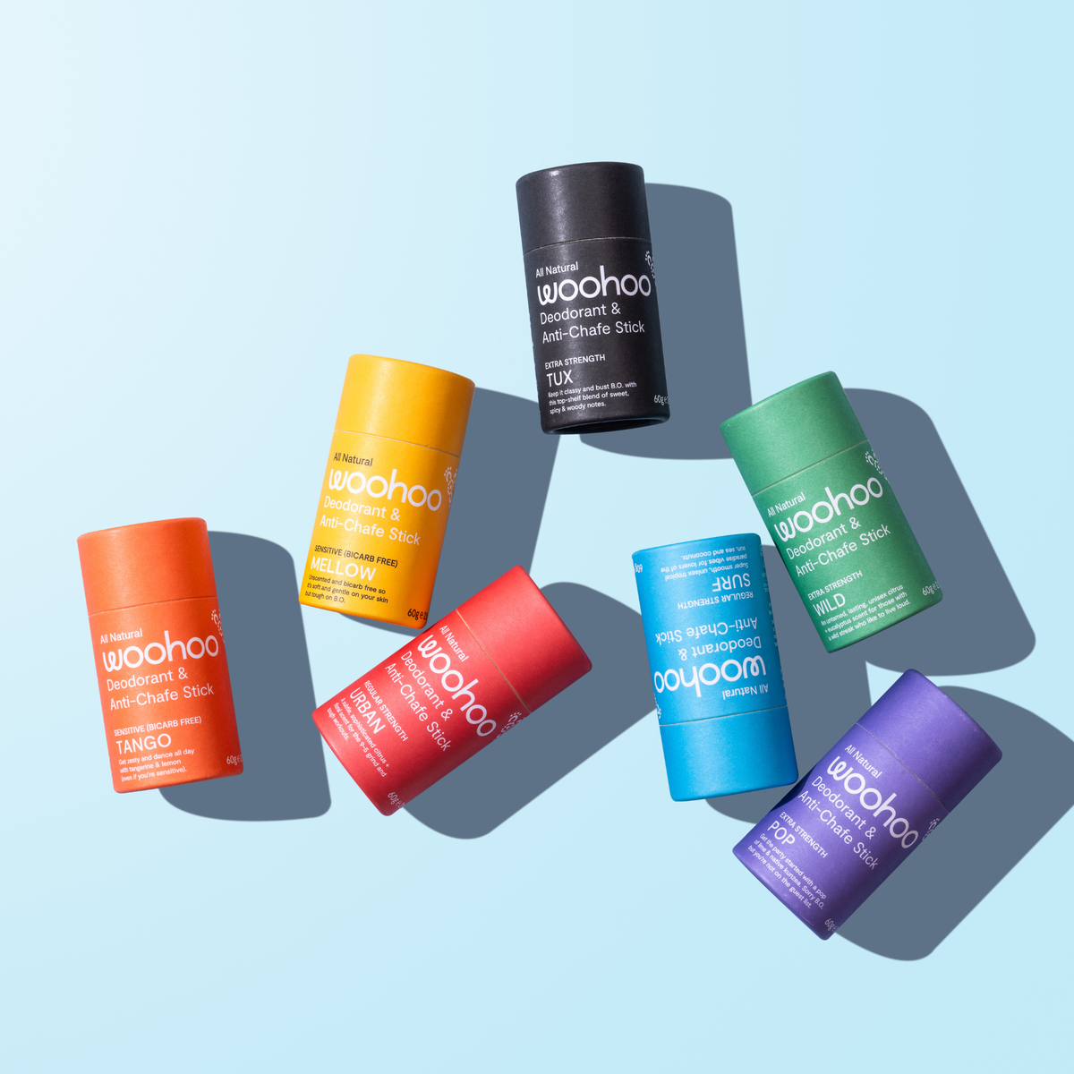 Woohoo Natural Deodorant Stick 60g - First Timer Special Offer