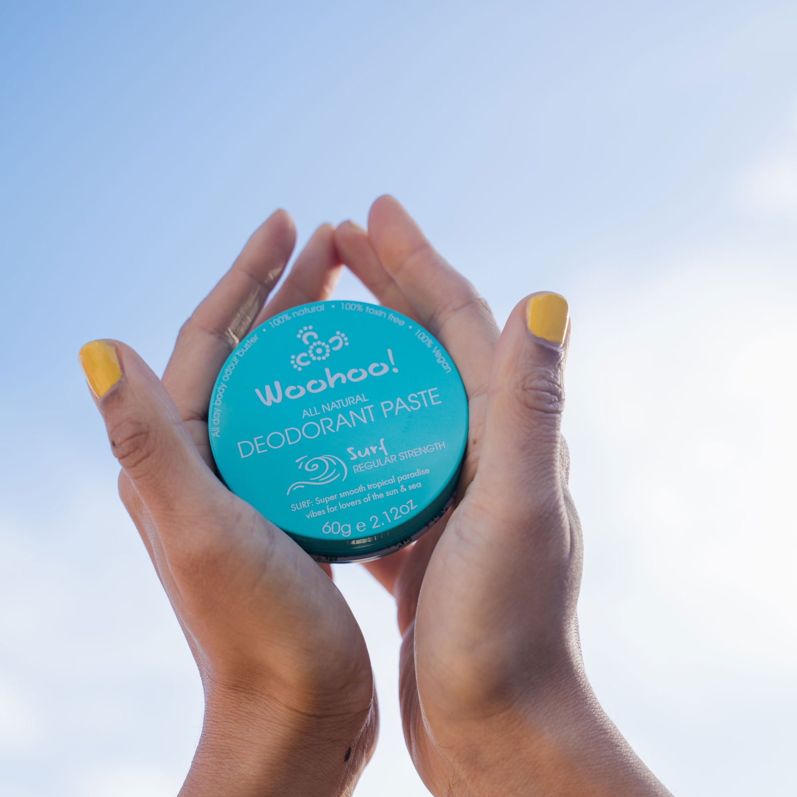 Woohoo Natural Deodorant Paste (Surf) 60g